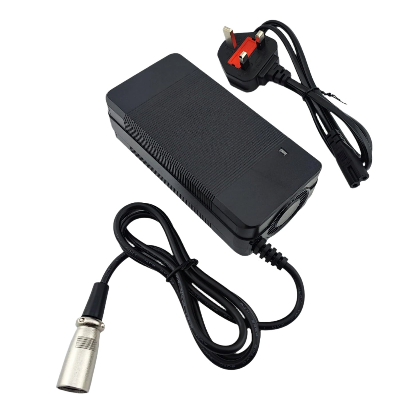 4-Pin XLR 54.6V 4A Lithium Battery Charger for 13S 48V Electric bike/Scooter - Escooterparts