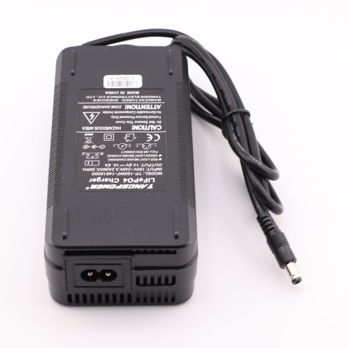 DC 5.5X2.1mm 14.6V 10A LiFePO4 LFP Battery Charger for 4S 12V Battery