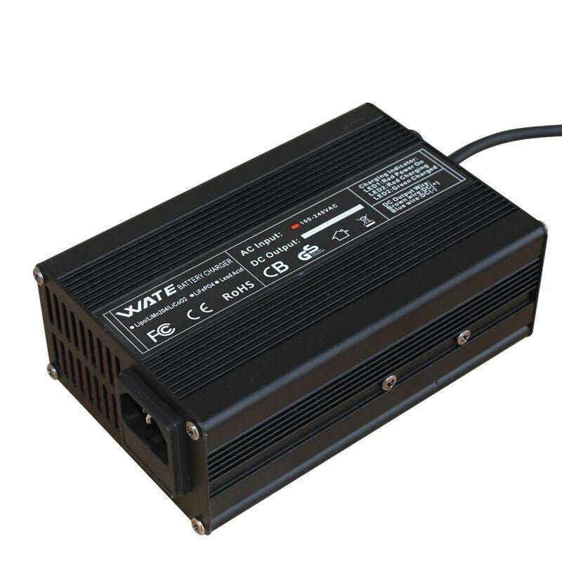DC 5.5x2.1MM 67.2V 4A Lithium Battery Charger for 16S 60V Electric bike/Scooter - Escooterparts