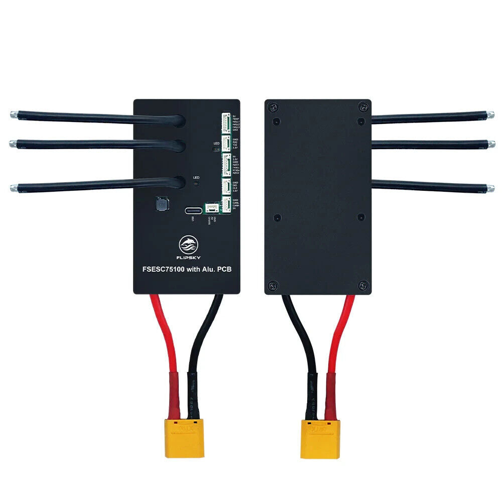 Flipsky 75100 ESC With Aluminum PCB Based on VESC ESC 75V 100A UK - Escooterparts