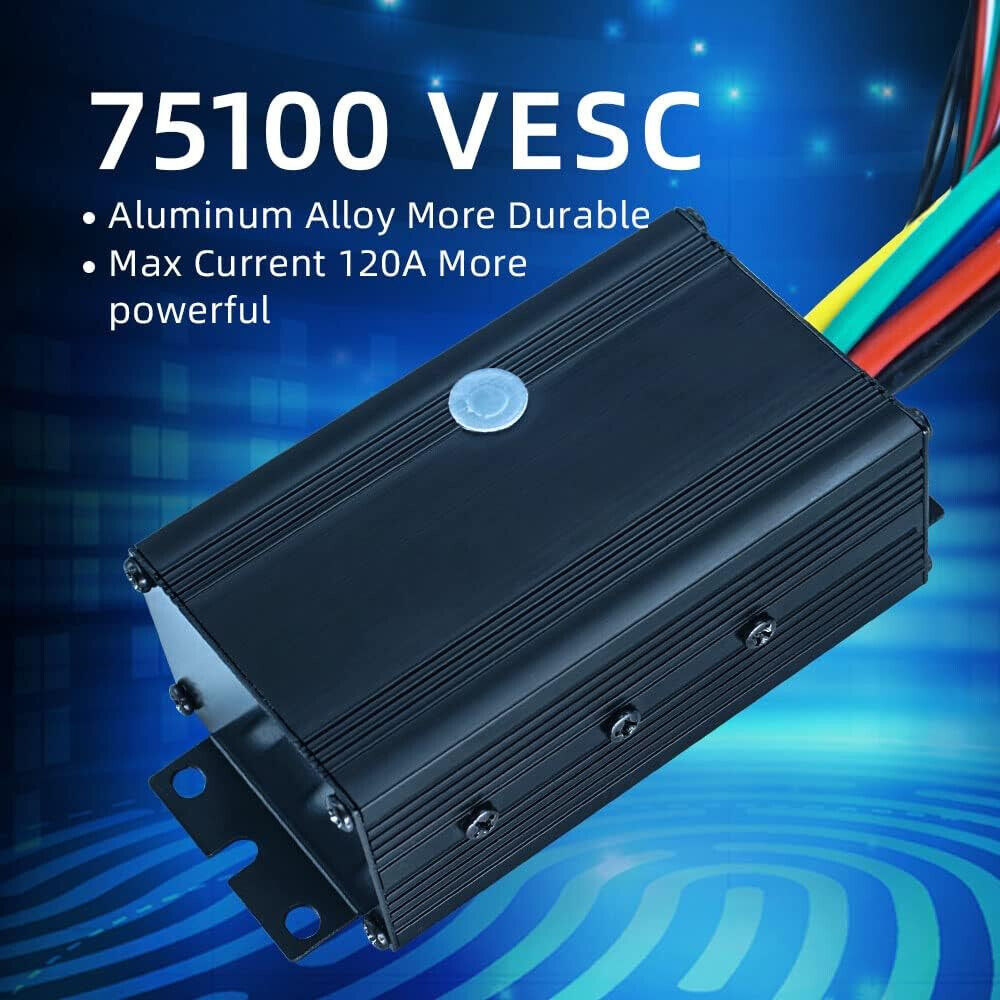 Flipsky 75100 Single Drive ESC 75V 100A Motor Speed Controller Based on VESC - Escooterparts