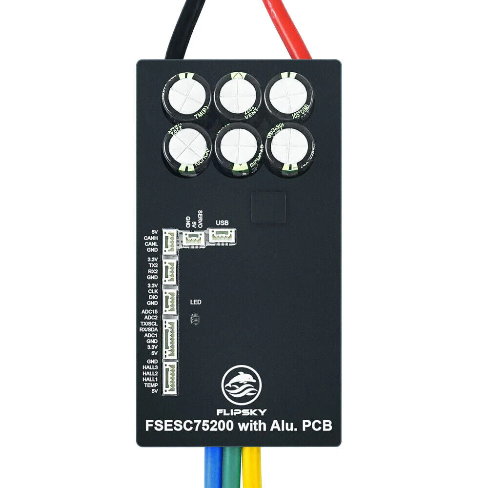 Flipsky 75200 200A 84V ESC High Current With Aluminum PCB Based on VESC ESC UK - Escooterparts