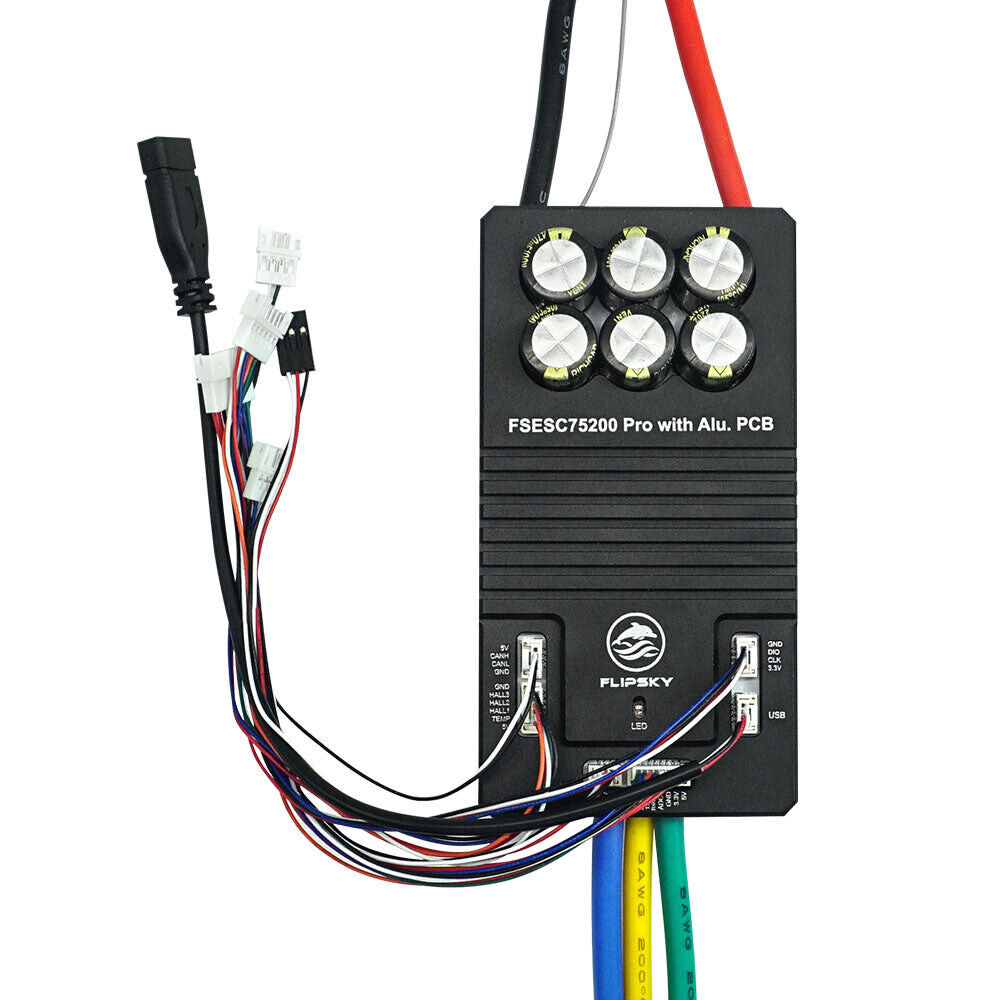 Flipsky 75200 Pro 84V ESC High Current With Aluminum PCB Based on VESC - Escooterparts
