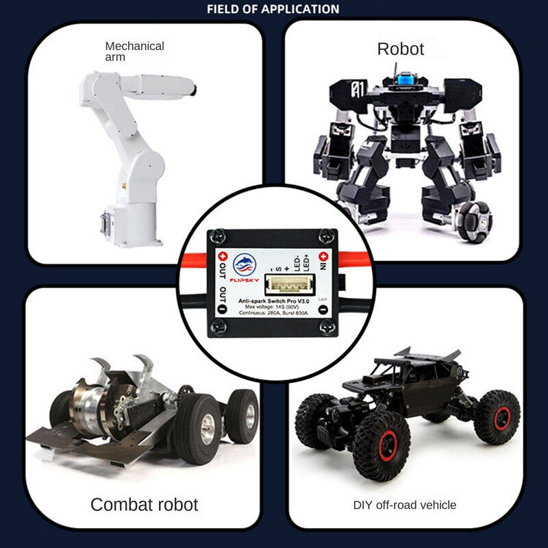 Flipsky Antispark Switch Pro V3.0 280A Contact Protector for EBike /Scooter - Escooterparts