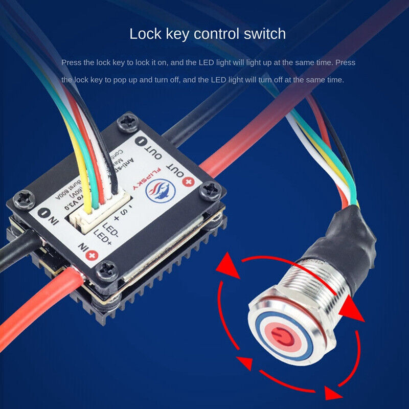 Flipsky Antispark Switch Pro V3.0 280A Contact Protector for EBike /Scooter - Escooterparts