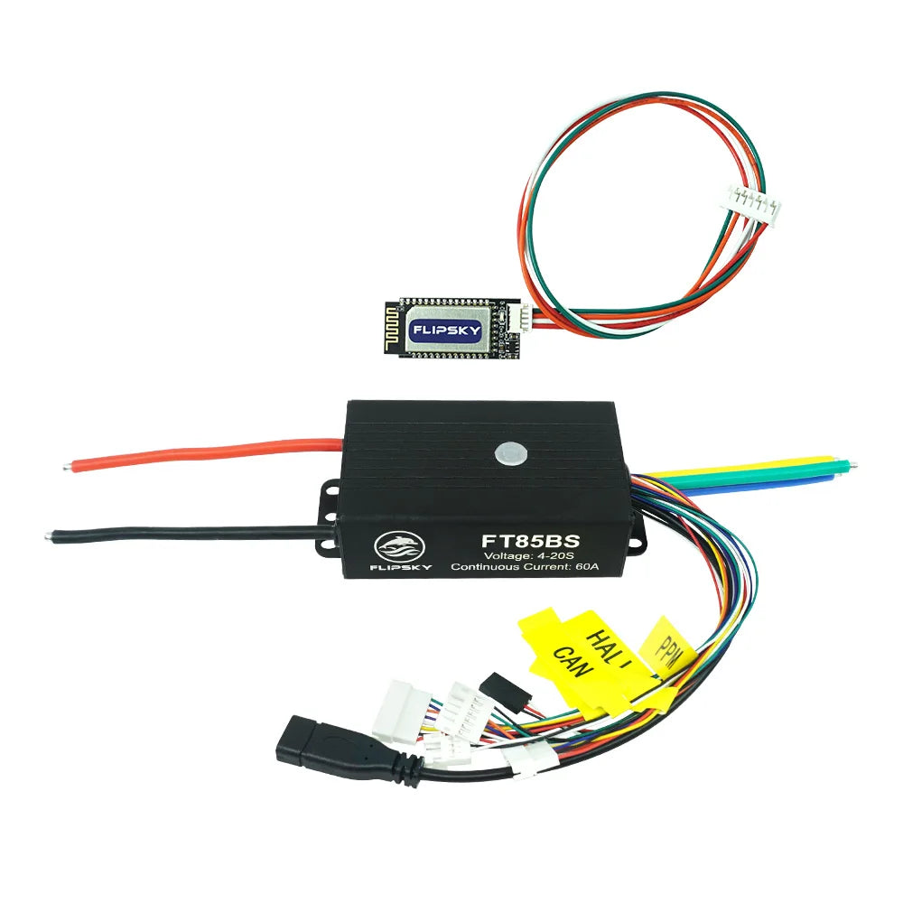 FLIPSKY FT85BS 84V 40A ESC With Aluminum Case eBike eScooter Speed Controller