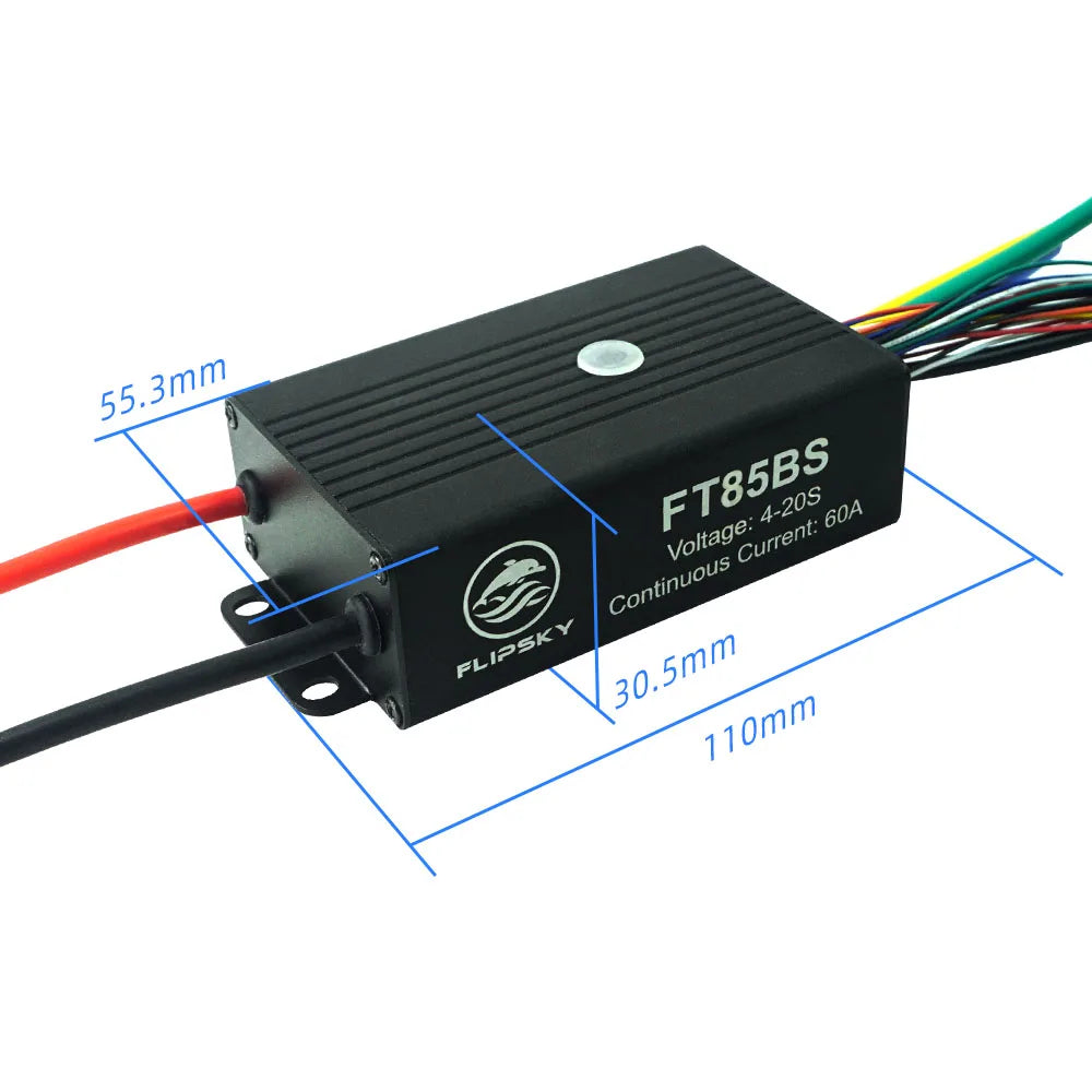 FLIPSKY FT85BS 84V 40A ESC With Aluminum Case eBike eScooter Speed Controller