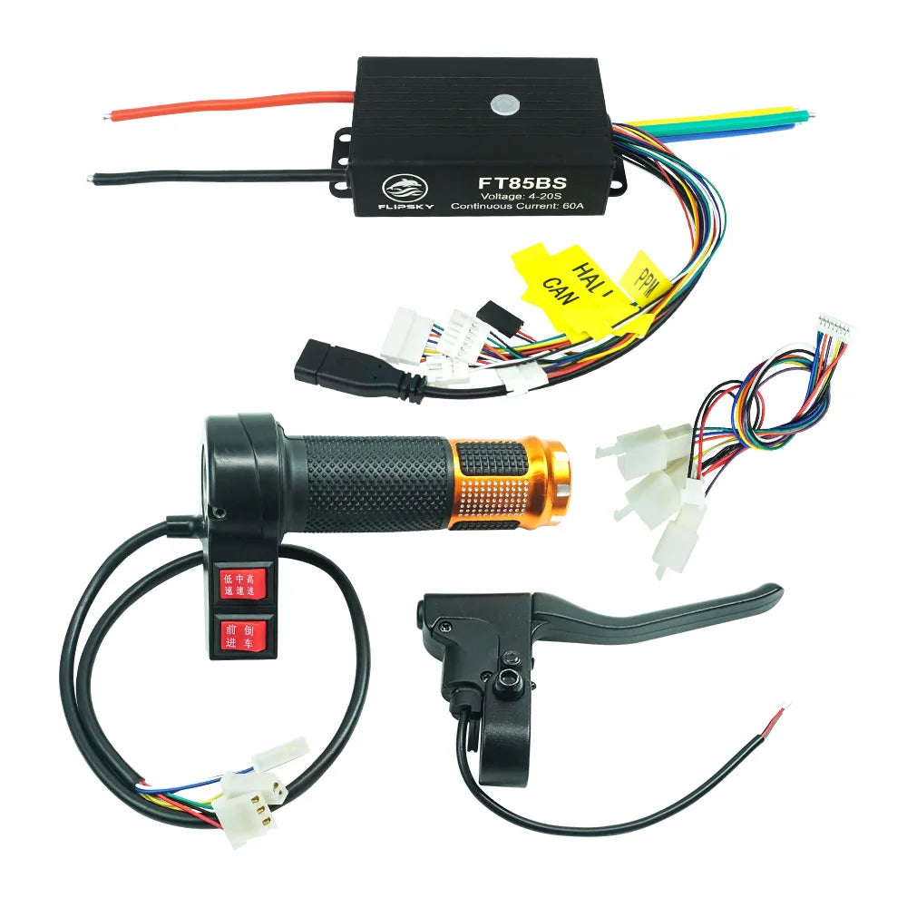 FLIPSKY FT85BS 84V 40A ESC With Aluminum Case eBike eScooter Speed Controller