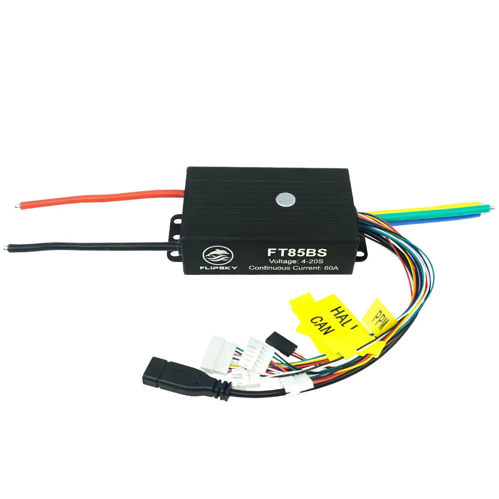 FLIPSKY FT85BS 84V 40A ESC With Aluminum Case eBike eScooter Speed Controller