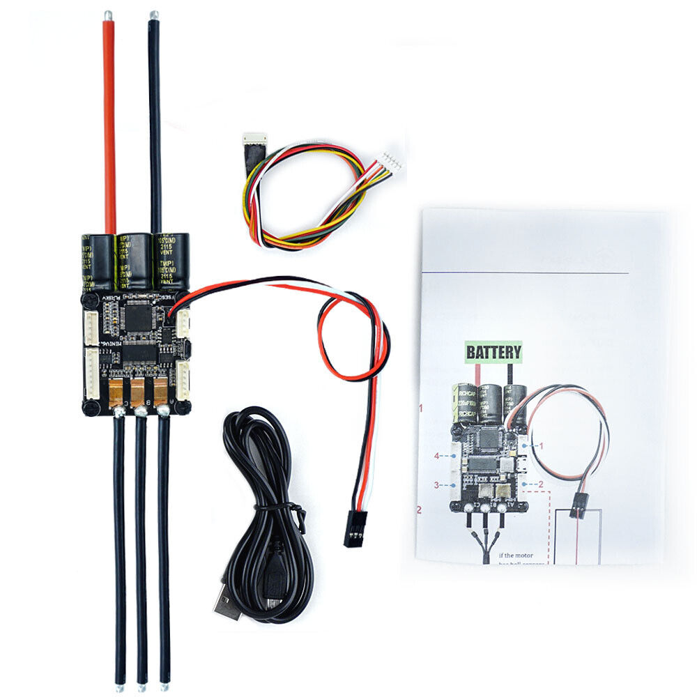 Flipsky Mini FSESC6.7 70A ESC base on VESC6.6 with Aluminum Anodized Heat Sink - Escooterparts
