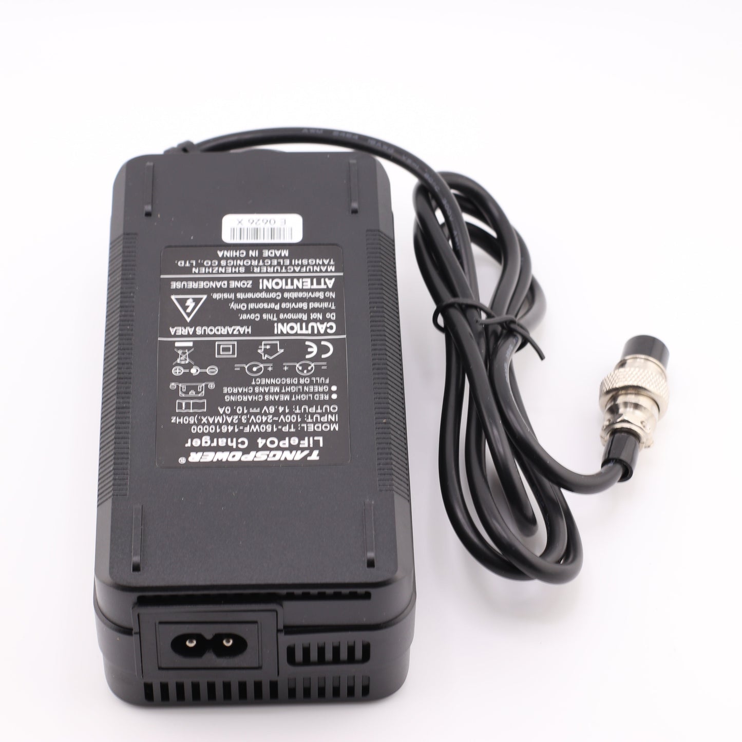 GX16 14.6V 10A LiFePO4 LFP Battery Charger for 4S 12V Battery