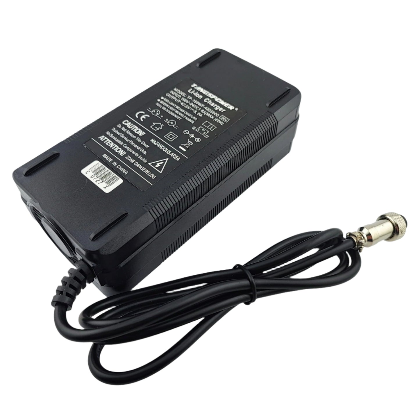 GX16 42V 5A Lithium Battery Charger for 10S 36V Electric bike/Scooter - Escooterparts