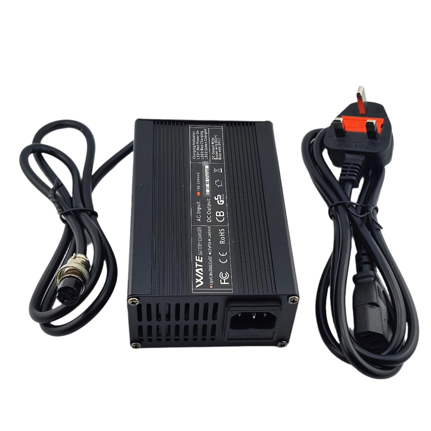 GX16 67.2V 4A Lithium Battery Charger for 16S 60V Electric bike/Scooter
