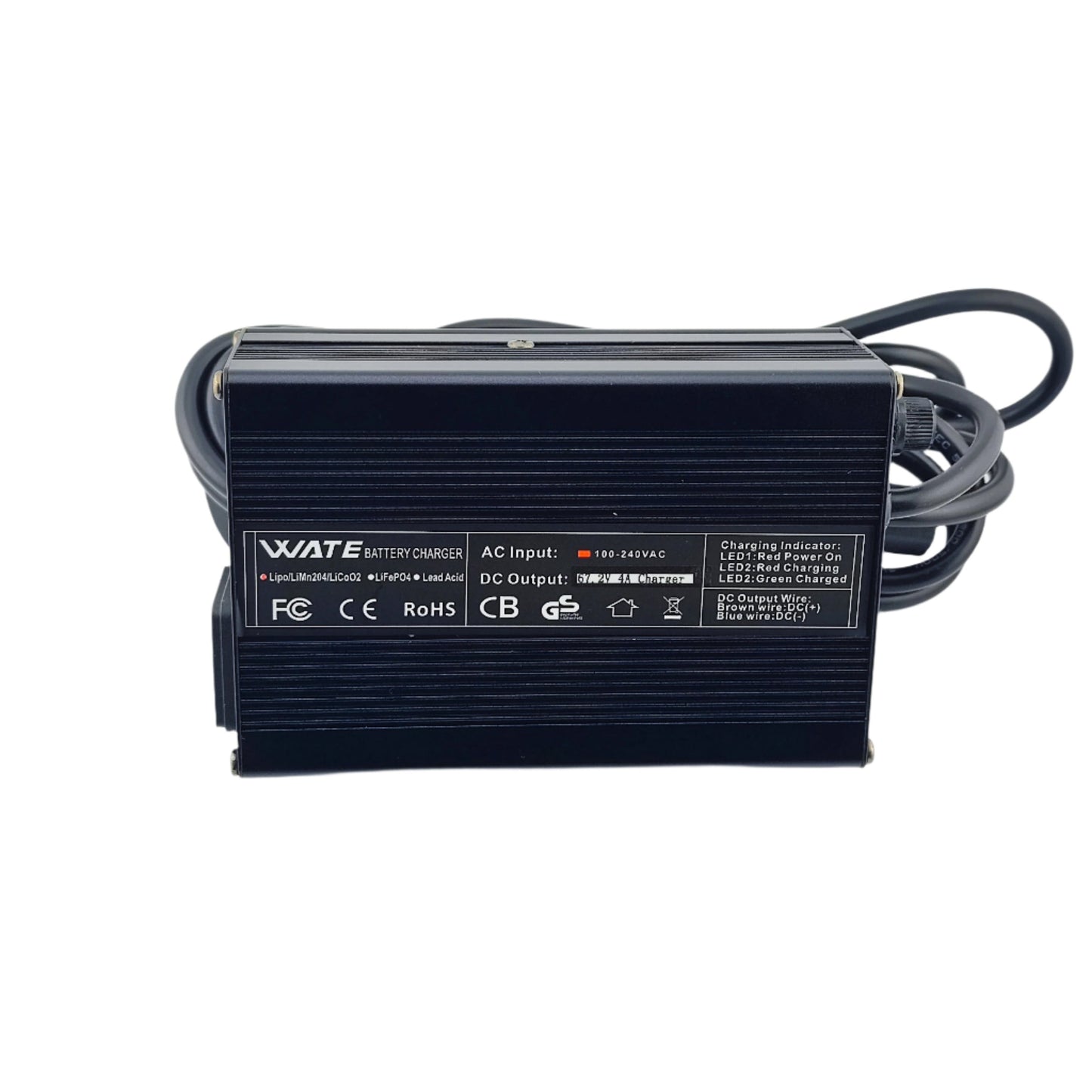 GX16 67.2V 4A Lithium Battery Charger for 16S 60V Electric bike/Scooter