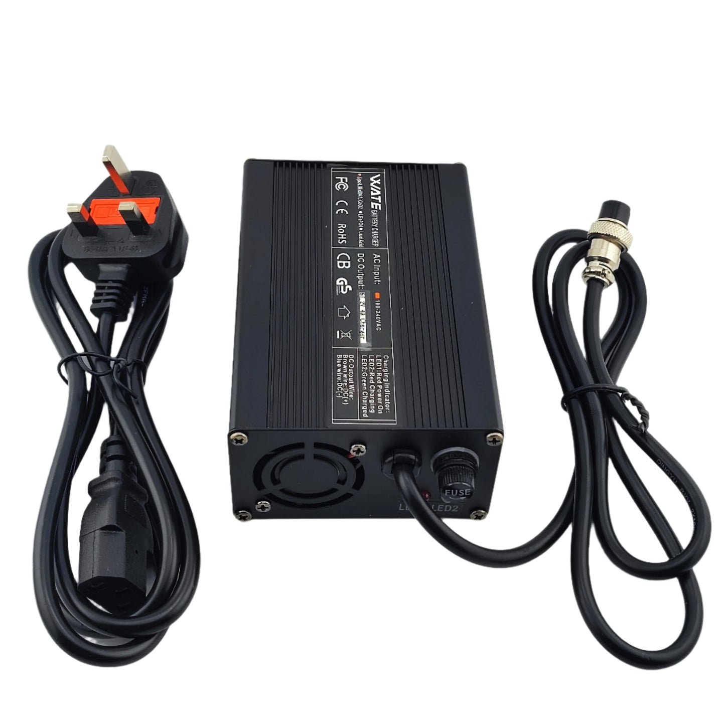 GX16 67.2V 4A Lithium Battery Charger for 16S 60V Electric bike/Scooter