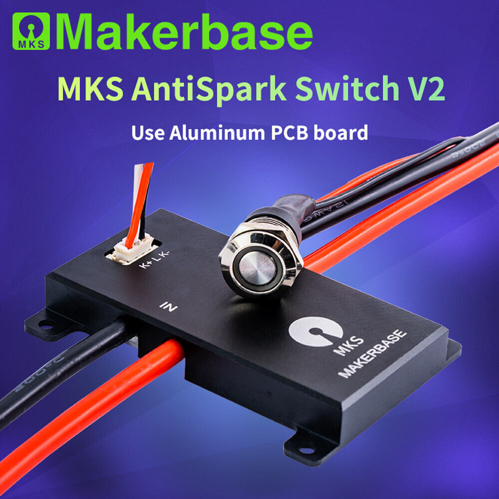Makerbase AntiSpark Switch V2 Aluminum pcb board 300A MKS - Escooterparts