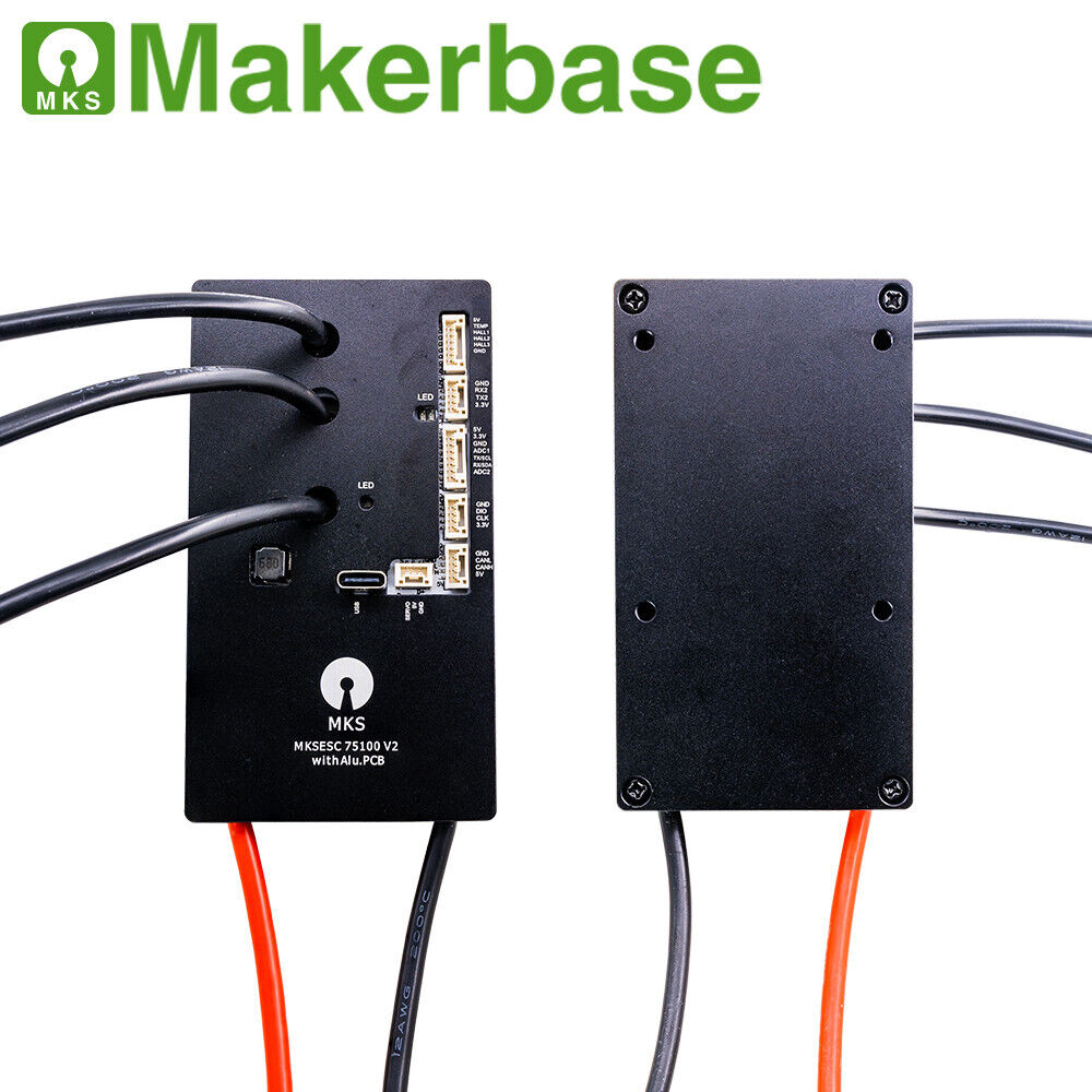 Makerbase VESC 75100 V2 84V 100A ESC With Alu PCB Based on VESC - Escooterparts