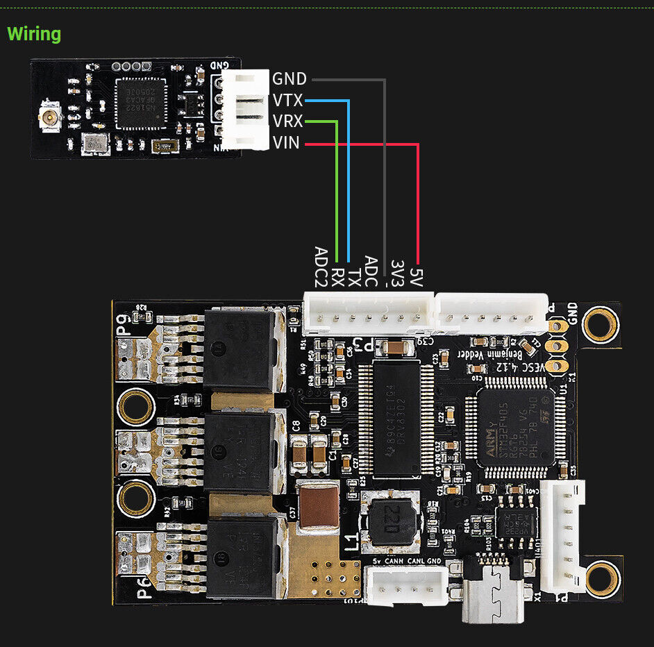 Makerbase VESC ESC Wireless Bluetooth Module 2.4G - Escooterparts