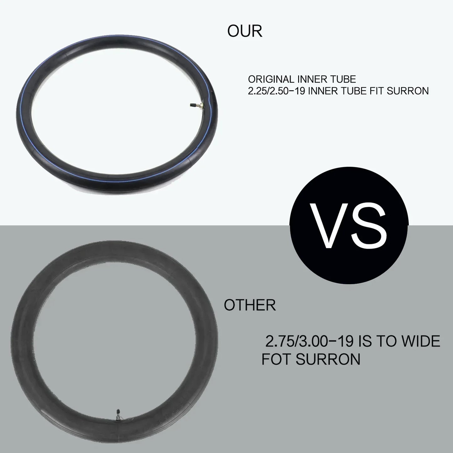 Surron Inner Tube 2.25/2.50-19 For Light Bee S X - 2pcs