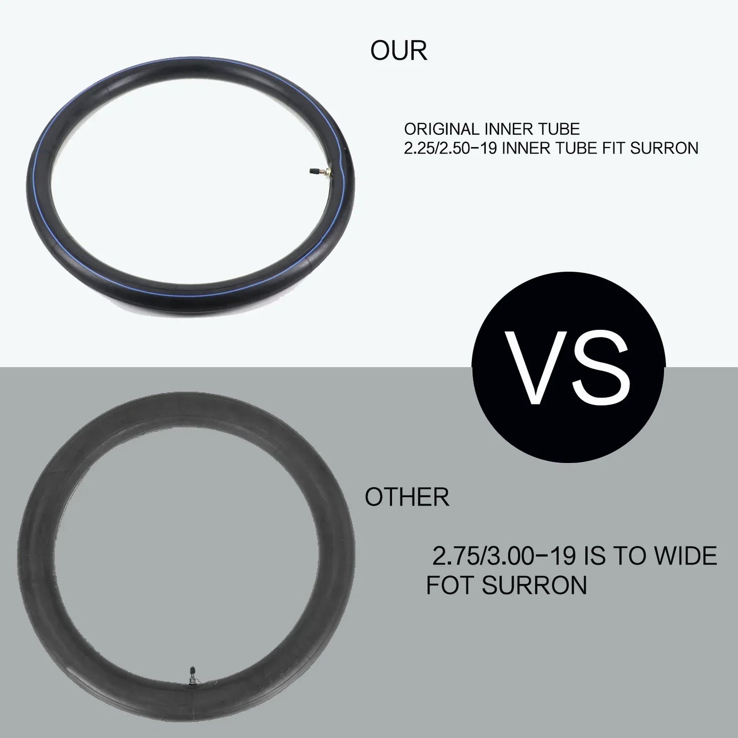 Surron Inner Tube 2.25/2.50-19 For Light Bee S X - 2pcs