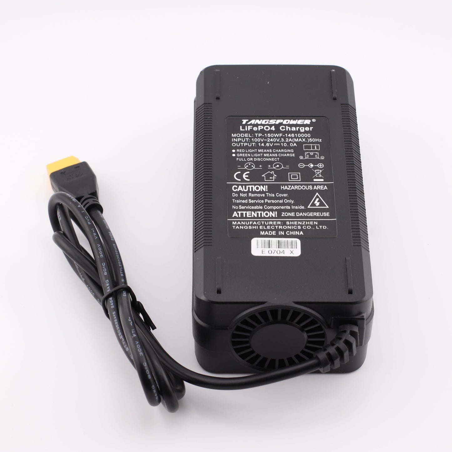 XT60 14.6V 10A LiFePO4 LFP Battery Charger for 4S 12V Battery