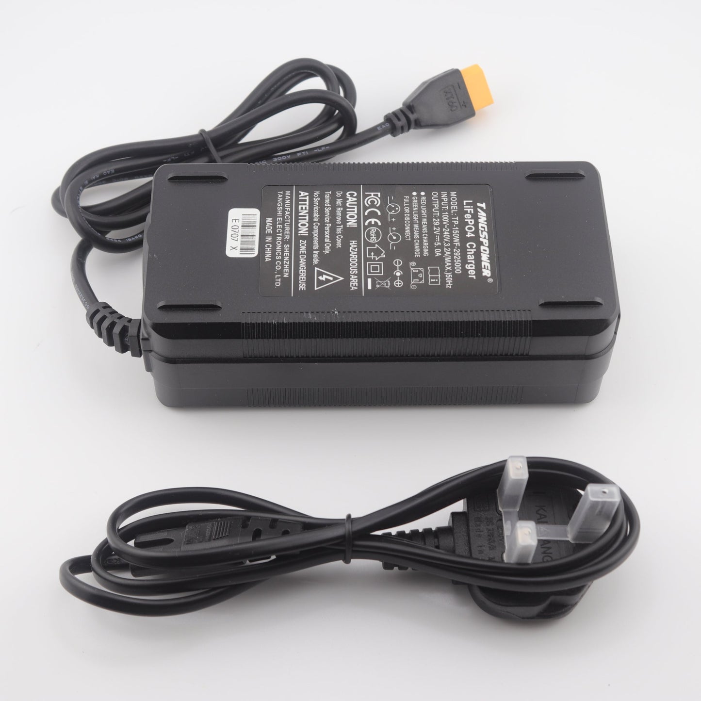 XT60 29.2V 5A LiFePO4 LFP Battery Charger for 8S 24V Battery