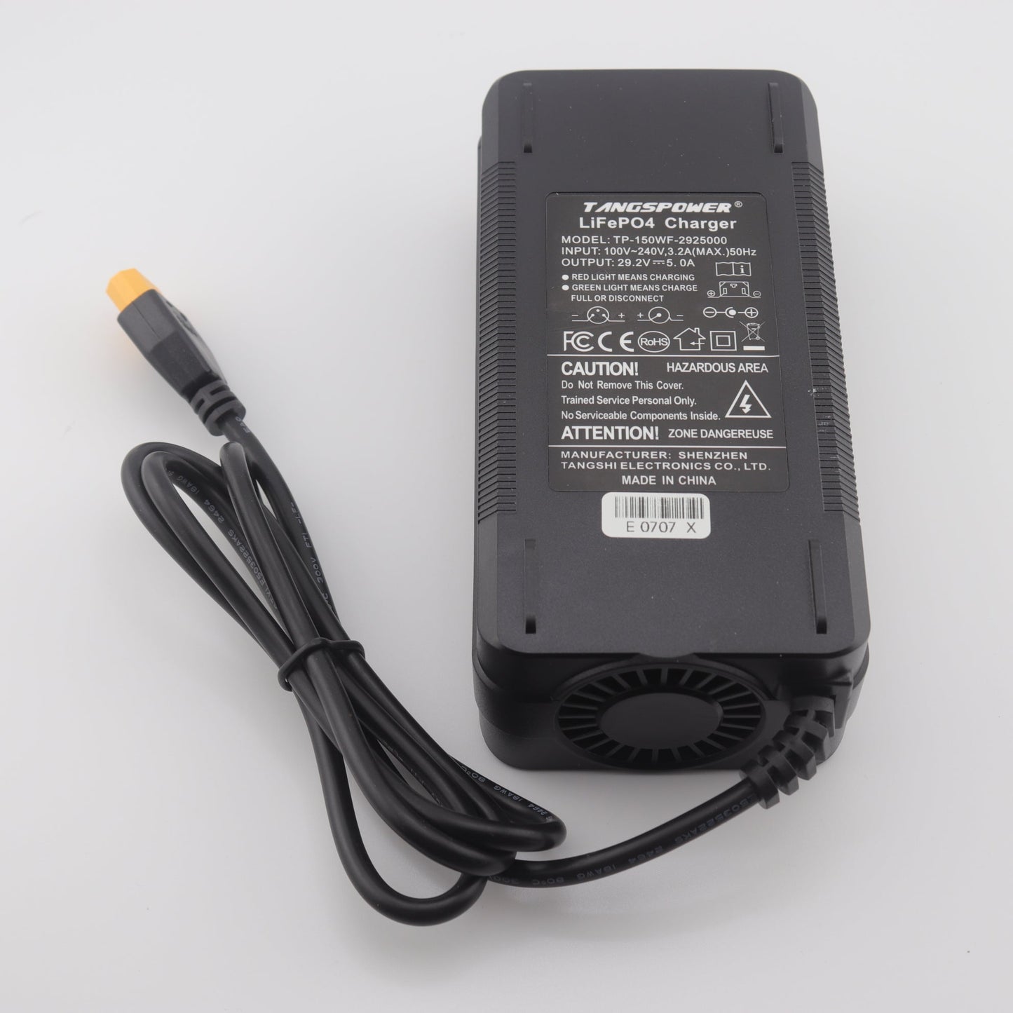 XT60 29.2V 5A LiFePO4 LFP Battery Charger for 8S 24V Battery