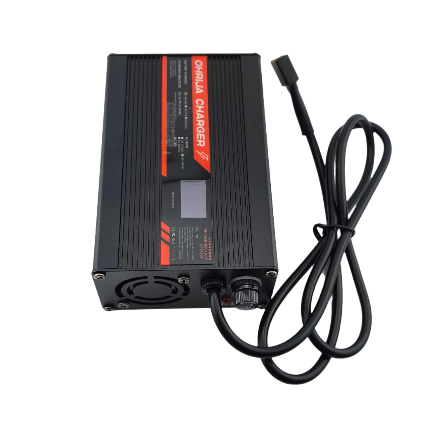 XT60 58.8V 5A Li-ion Battery Charger for 14S 52V Battery with Display
