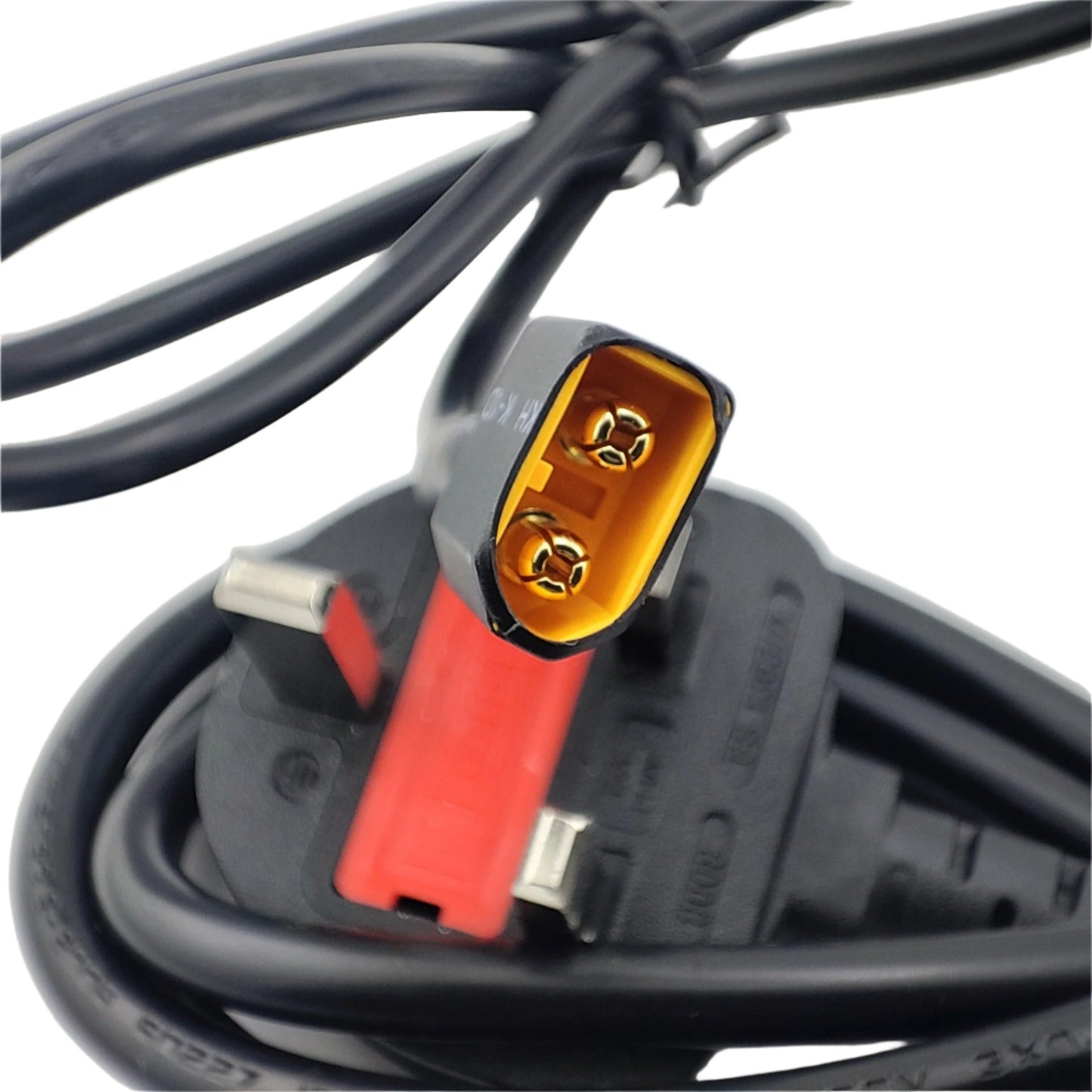 XT60 58.8V 5A Li-ion Battery Charger for 14S 52V Battery with Display