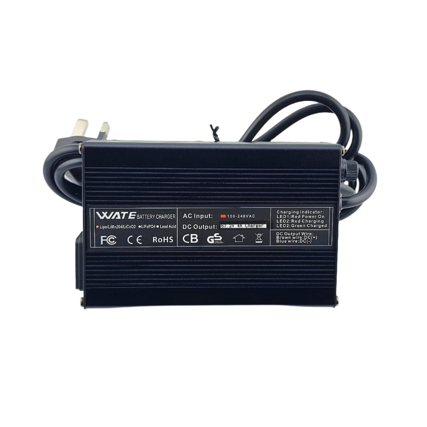 XT60 67.2V 4A Lithium Battery Charger for 16S 60V Electric bike/Scooter