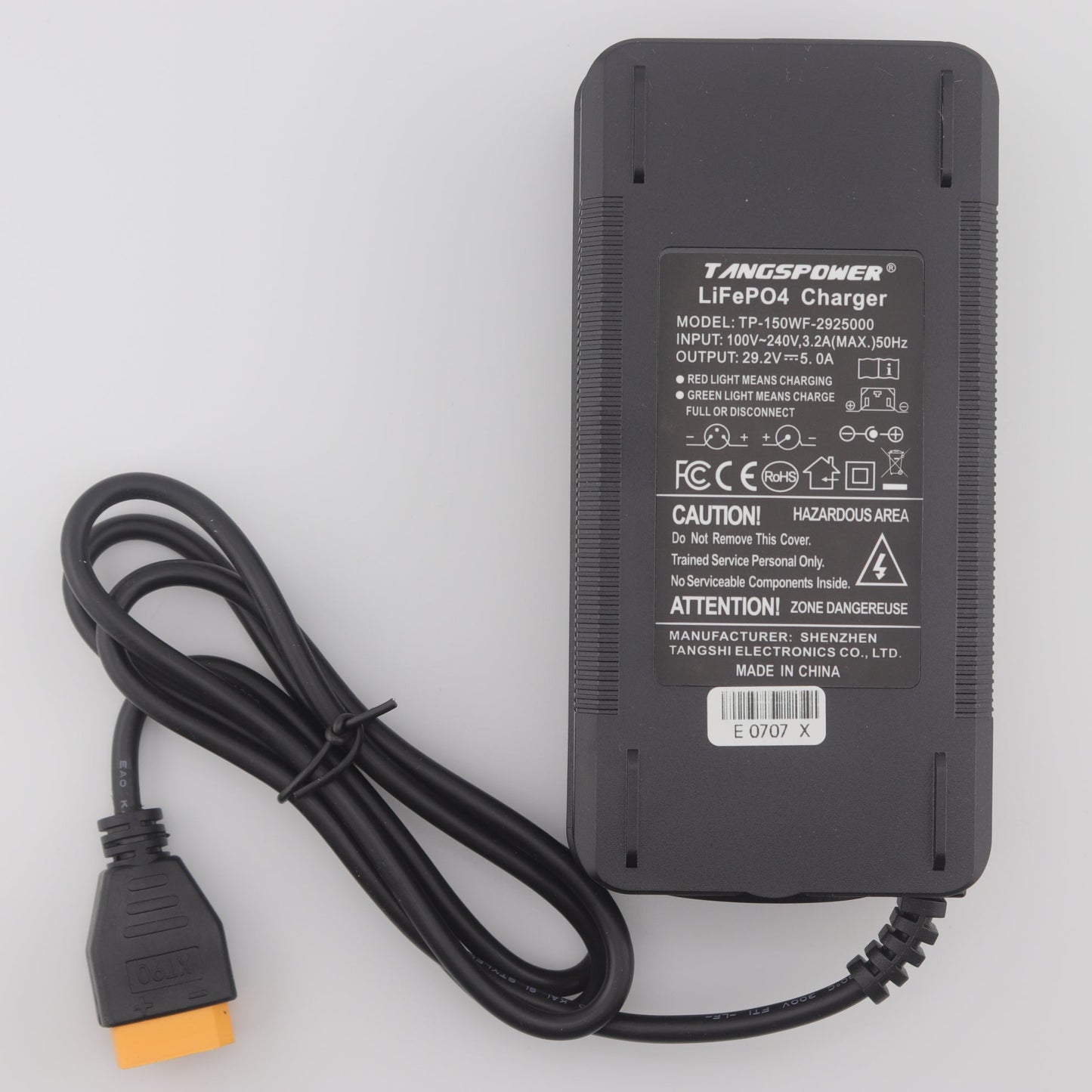 XT90 29.2V 5A LiFePO4 LFP Battery Charger for 8S 24V Battery