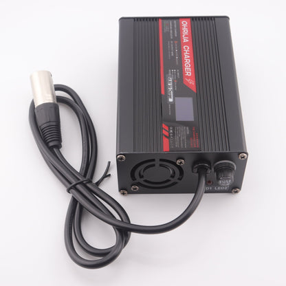 3-Pin XLR 54.6V 5A Lithium Battery Charger for 13S 48V Electric bike/Scooter
