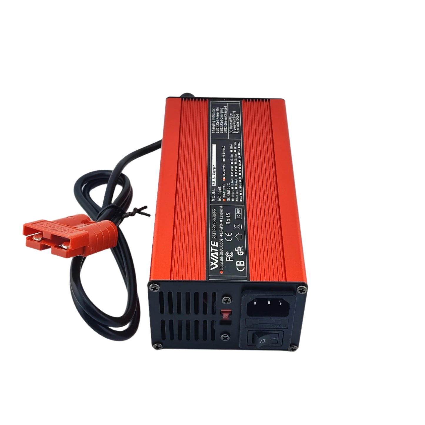 Anderson 50A 84V 5A Lithium Battery Charger for 20S 72V Electric bike/Scooter