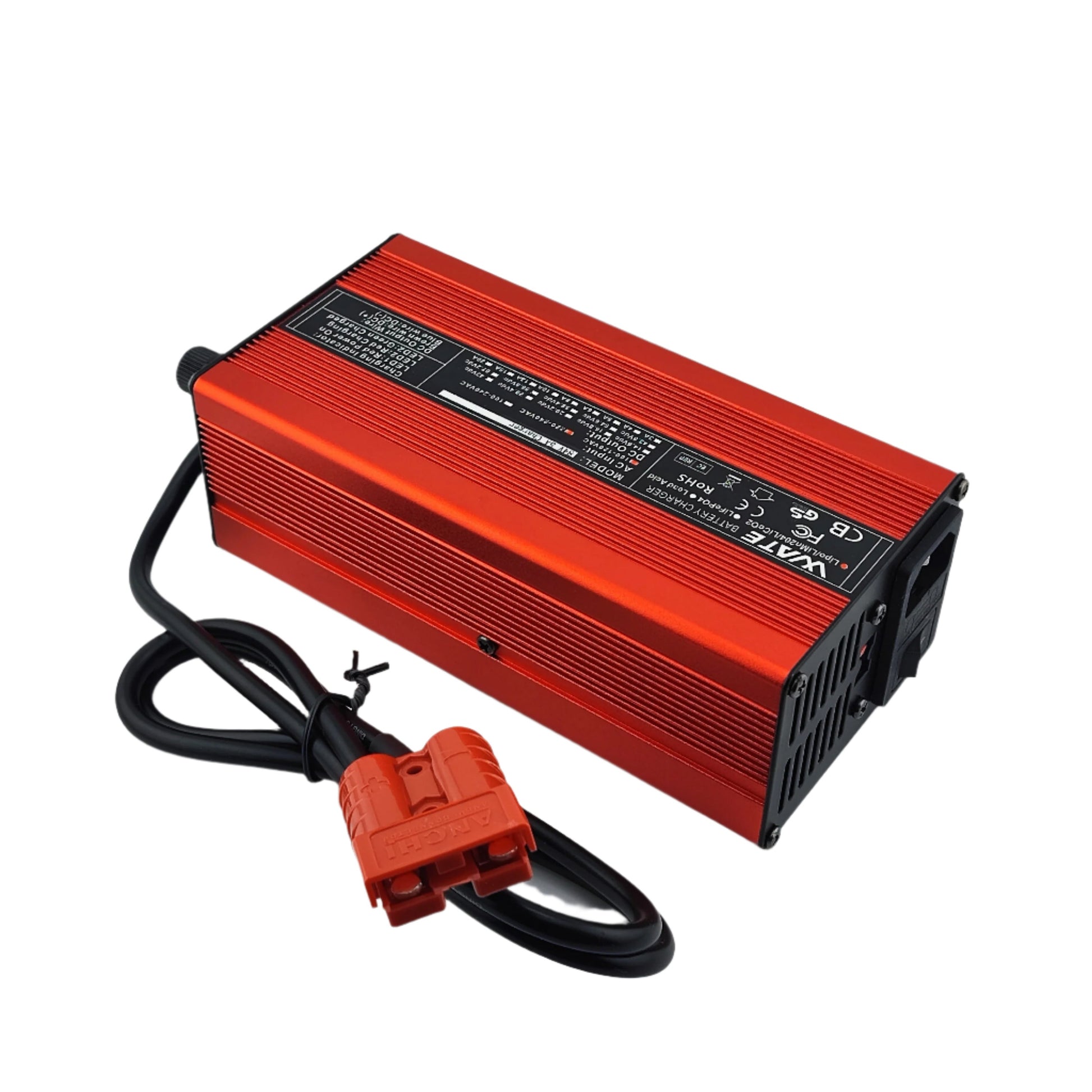 Anderson 50A 84V 5A Lithium Battery Charger for 20S 72V Electric bike/Scooter