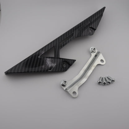 Carbon Fiber Effect Chain Fender Cover for Talaria Sting MX3 MX4