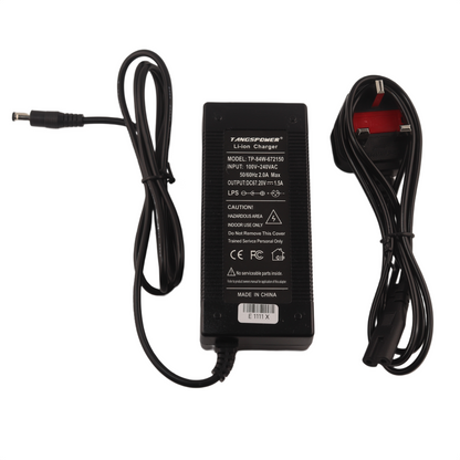 DC 5.5X2.1MM 67.2V 1.5A Lithium Battery Charger for 16S 60V eBike eScooter