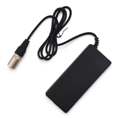 Escooterparts 42V 2A lithium battery charger with 4-pin XLR connector for 36V electric bike batteries