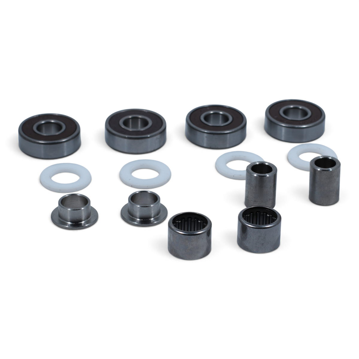 Escooterparts frame and swingarm maintenance bearing kit for Surron Light Bee X including metal bearings and spacers