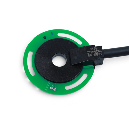 Escooterparts replacement motor Hall sensor for Surron Light Bee X and S electric dirt bikes with green circuit board.