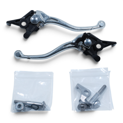 Escooterparts genuine OEM left and right brake lever set for Surron Ultra Bee electric dirt bike with mounting hardware