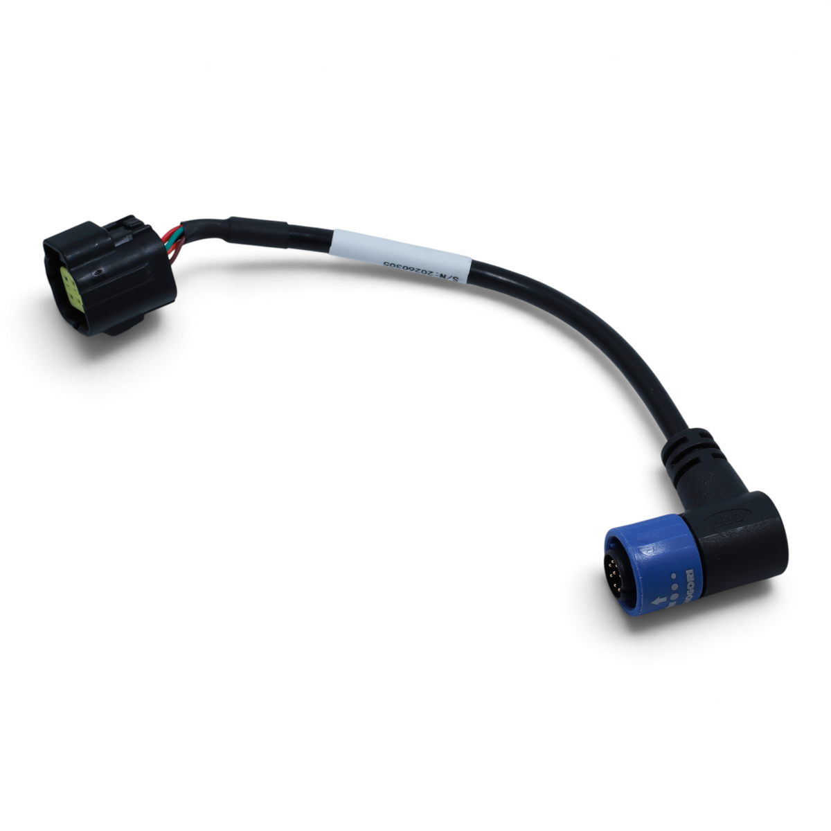 Escooterparts OEM communication cable for Surron Ultra Bee electric dirt bike with black and blue connectors