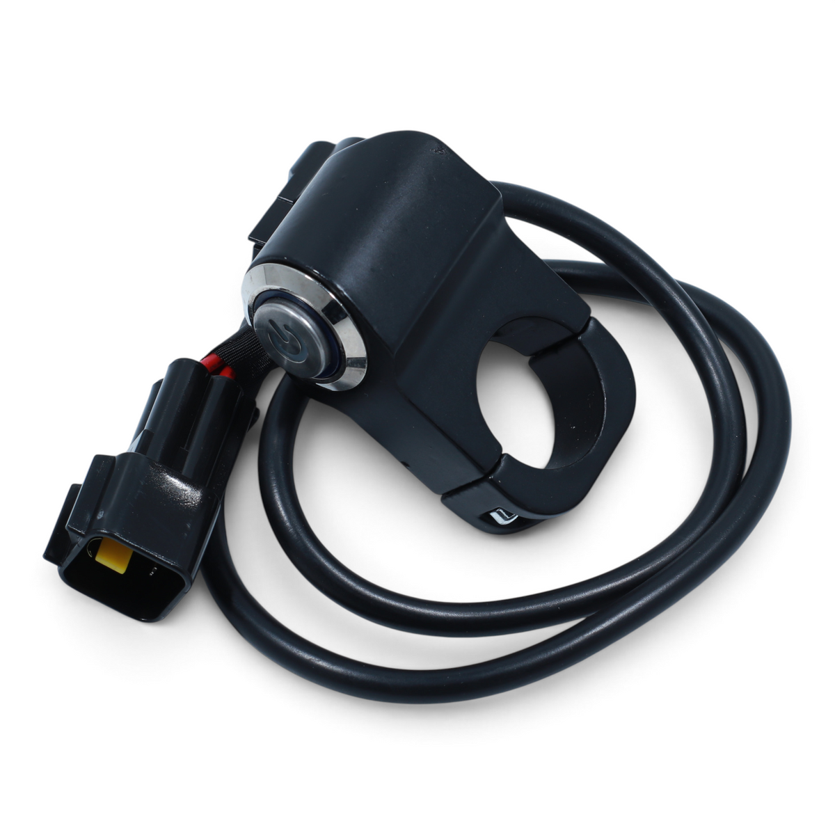 Escooterparts black handlebar-mounted headlight switch for Surron Ultra Bee electric dirt bike