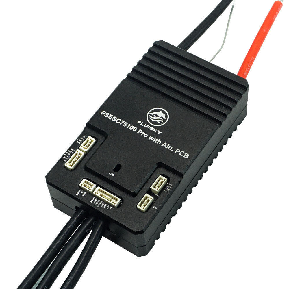 Flipsky 75100 con PCB in alluminio basato su VESC per Controller di velocà elettrico per Skateboard / Scooter / Ebike 26 Flipsky 75100 con PCB in alluminio basato su VESC per Controller di velocà elettrico per Skateboard / Scooter / Ebike 26