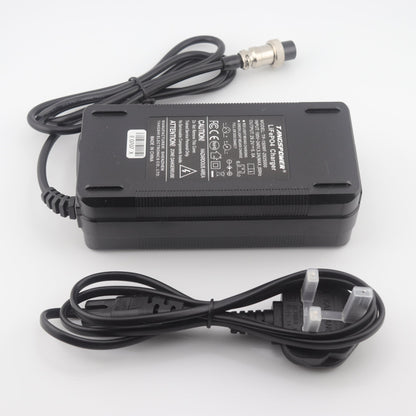GX16 29.2V 5A LiFePO4 LFP Battery Charger for 8S 24V Battery