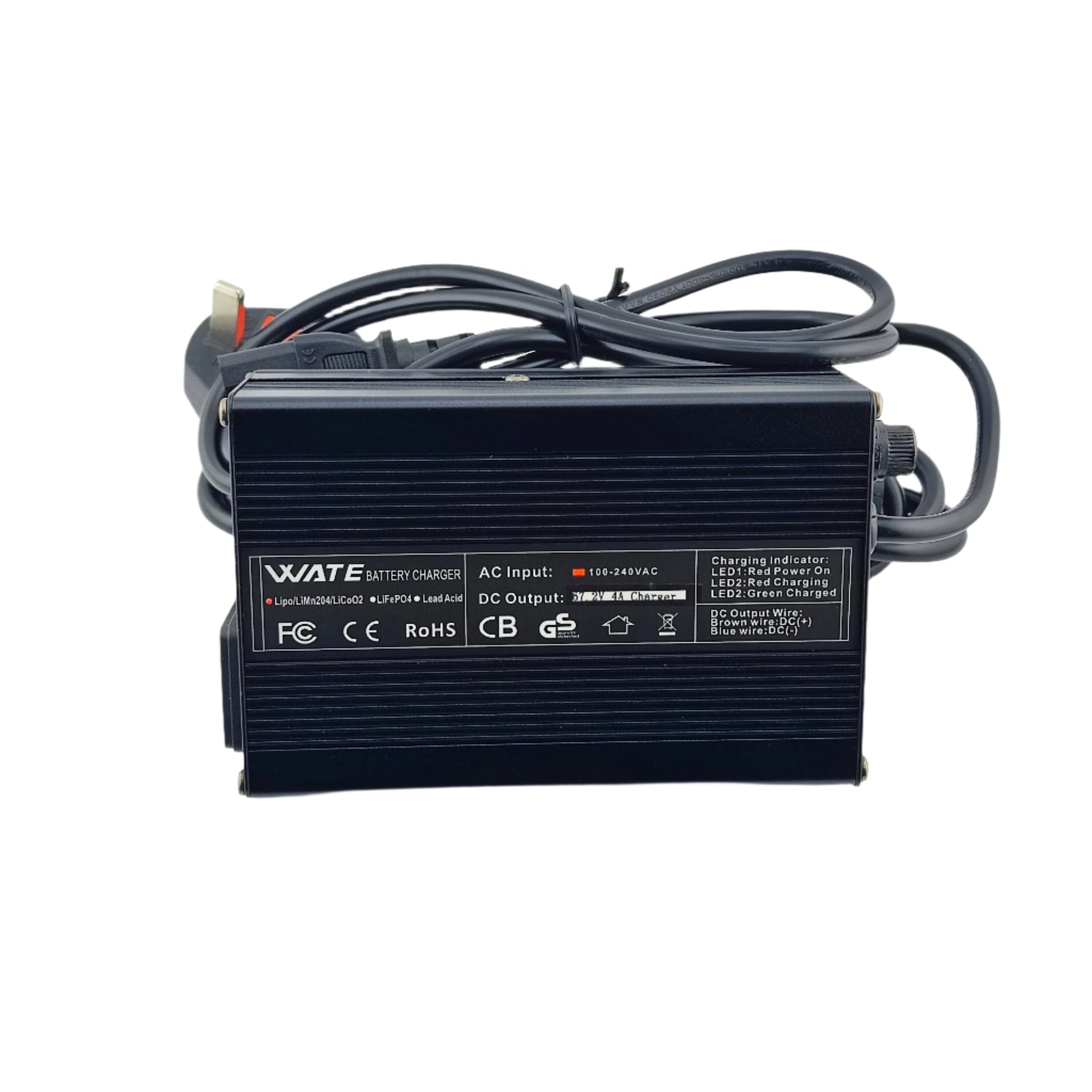 IEC 67.2V 4A Lithium Battery Charger for 16S 60V Electric bike/Scooter