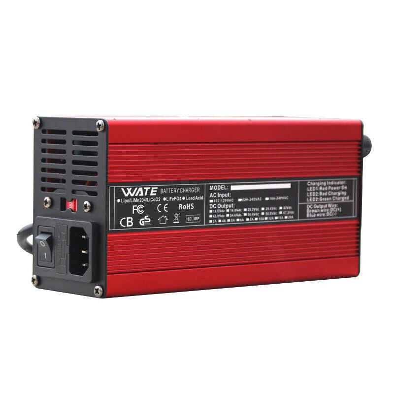 RCA 84V 5A Lithium Battery Charger for 20S 72V Electric bike/Scooter - Escooterparts