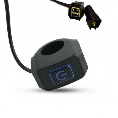 Talaria Sting Headlight Switch Button - Blue