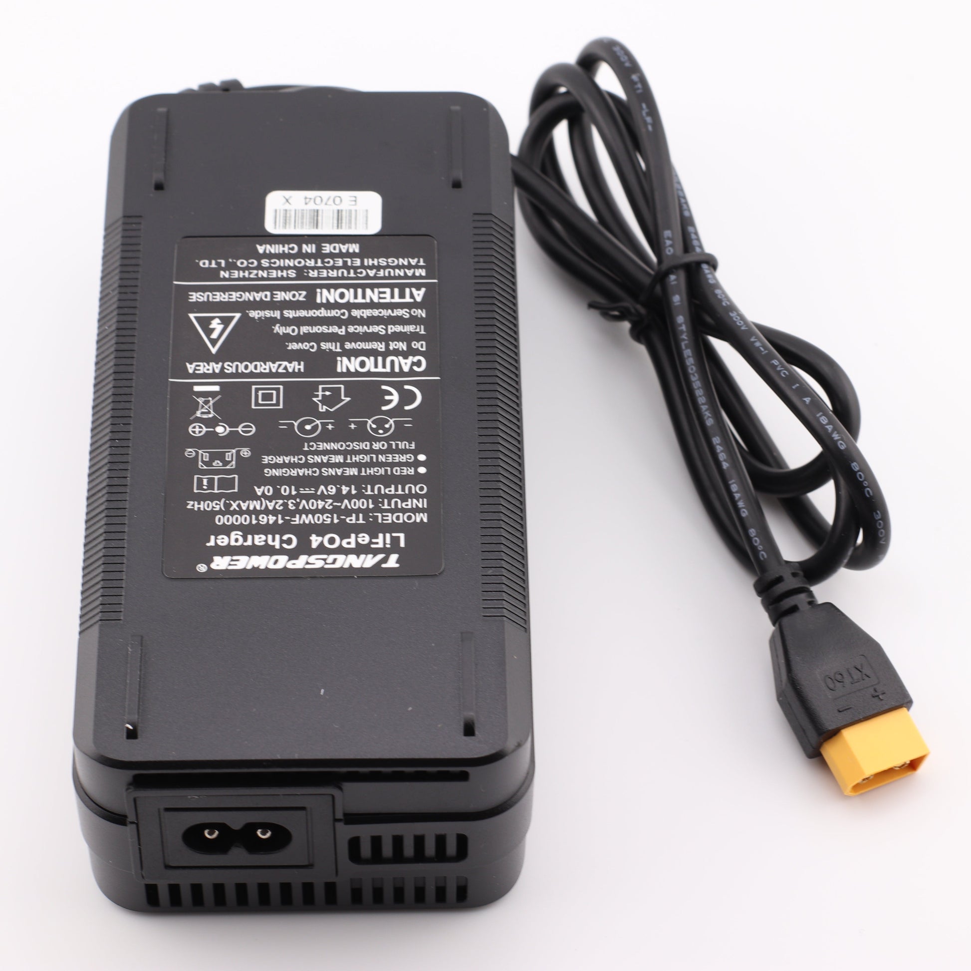 XT60 14.6V 10A LiFePO4 LFP Battery Charger for 4S 12V Battery