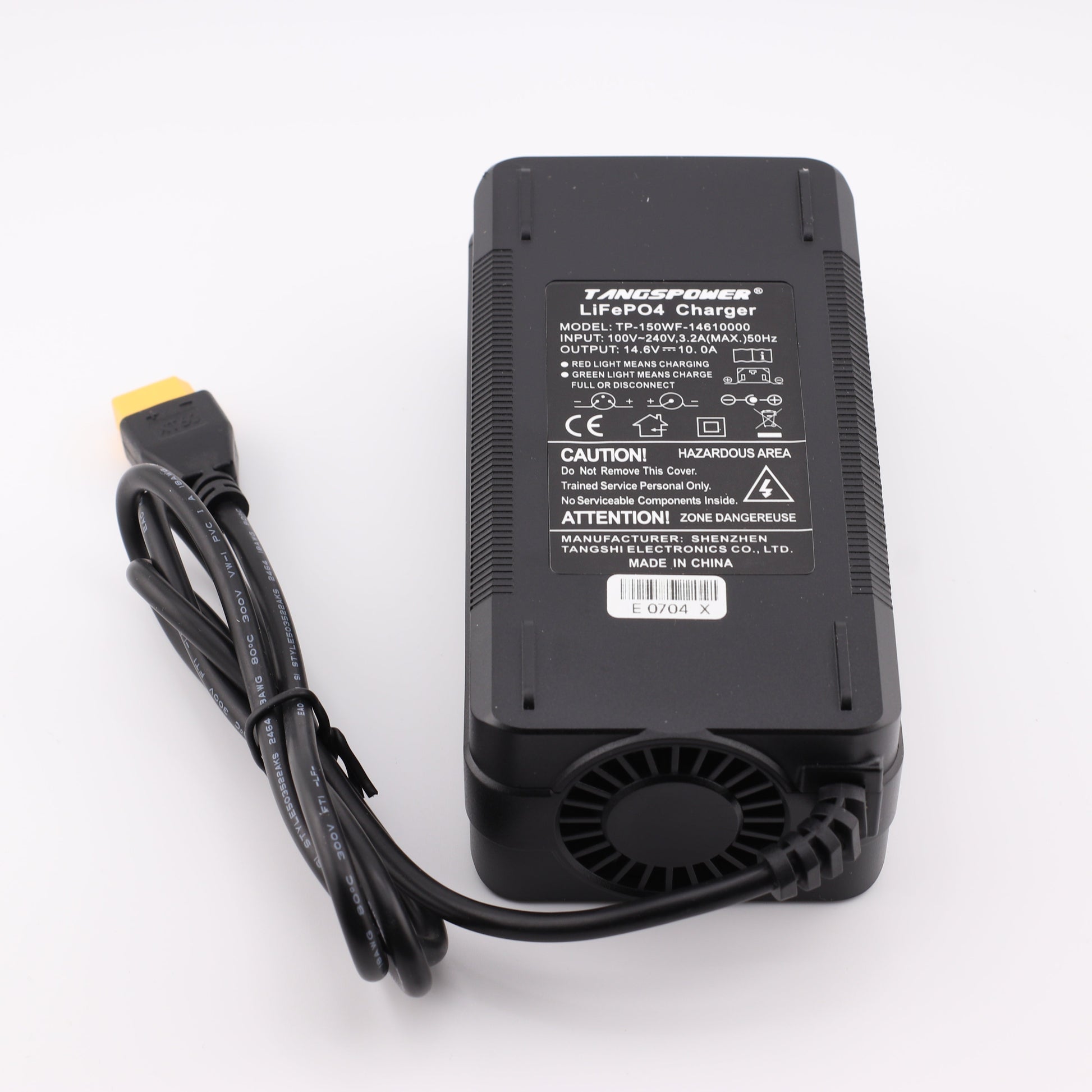 XT60 14.6V 10A LiFePO4 LFP Battery Charger for 4S 12V Battery