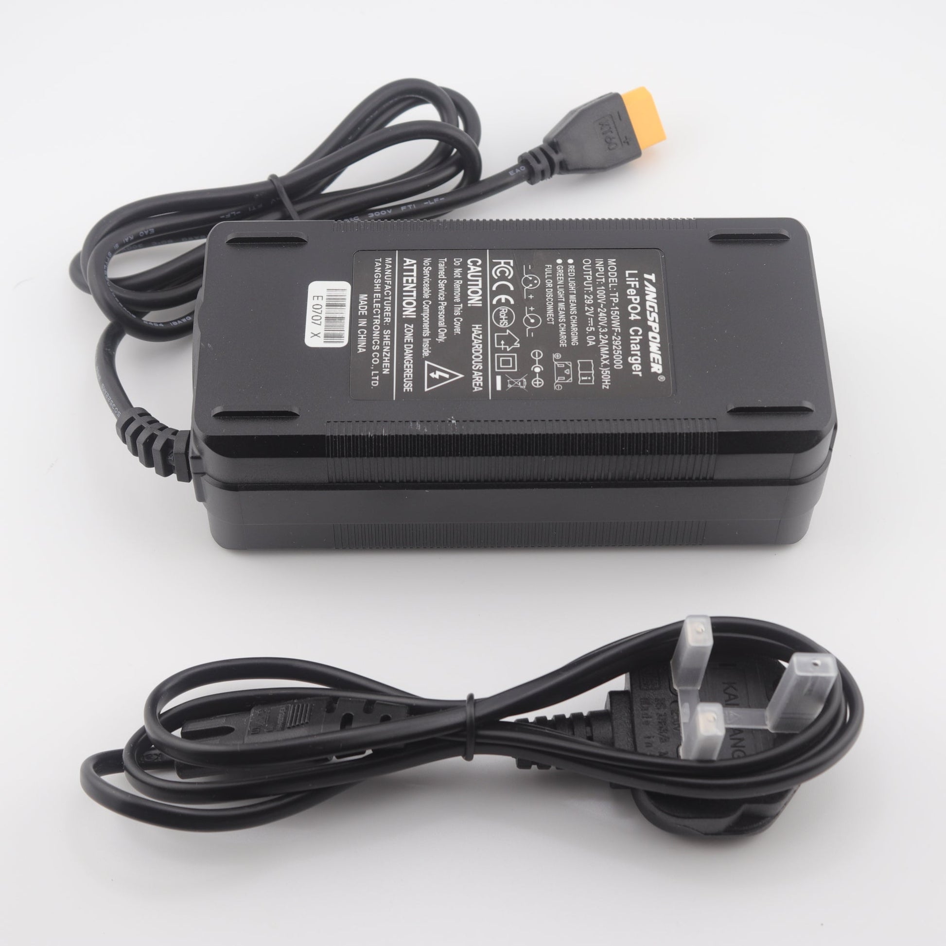 XT60 29.2V 5A LiFePO4 LFP Battery Charger for 8S 24V Battery